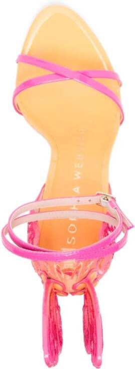 Sophia Webster Chiara 100 mm sandalen Roze