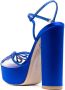 Sophia Webster Farfalla sandalen met plateauzool Blauw - Thumbnail 3