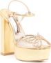 Sophia Webster Farfalla sandalen verfraaid met kristallen Goud - Thumbnail 2