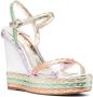 Sophia Webster Ines espadrilles met sleehak Paars - Thumbnail 2