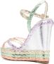 Sophia Webster Ines espadrilles met sleehak Paars - Thumbnail 3