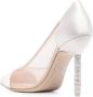 Sophia Webster Jasmine pumps met puntige neus Beige - Thumbnail 3