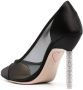 Sophia Webster Jasmine pumps verfraaid met kristal Zwart - Thumbnail 3