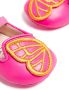 Sophia Webster Mini Bibi ballerina's met vlinderpatch Roze - Thumbnail 5