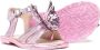 Sophia Webster Mini Sandalen met vlinderdetail Roze - Thumbnail 2