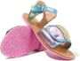 Sophia Webster Mini Butterfly metallic sandalen Roze - Thumbnail 2