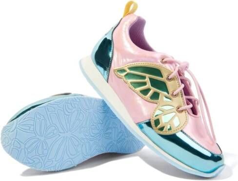 Sophia Webster Mini Chiara leren sneakers Roze