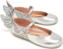 Sophia Webster Mini Heavenly Wing leren sandalen met applicatie Zilver - Thumbnail 3