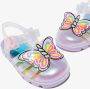 Sophia Webster Mini Iriserende jelly sandalen Zilver - Thumbnail 3