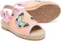 Sophia Webster Mini Sandalen met geborduurde vlinder Oranje - Thumbnail 2