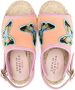 Sophia Webster Mini Sandalen met geborduurde vlinder Oranje - Thumbnail 3