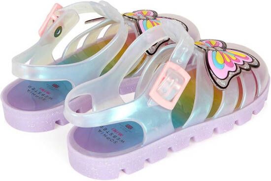 Sophia Webster Mini Unicorn Jelly sandalen Wit