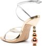 Sophia Webster Perla sandalen met metallic-effect Goud - Thumbnail 3