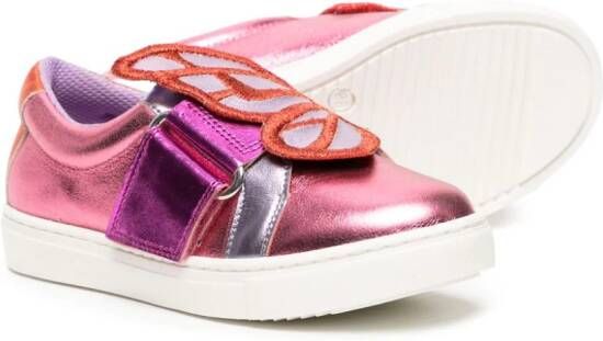 Sophia Webster Sneakers met vlakken Metallic