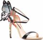 Sophia Webster Stiletto sandalen met vlinderdetail Zwart - Thumbnail 2