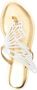 Sophia Webster Talulah Butterfly slippers Goud - Thumbnail 4