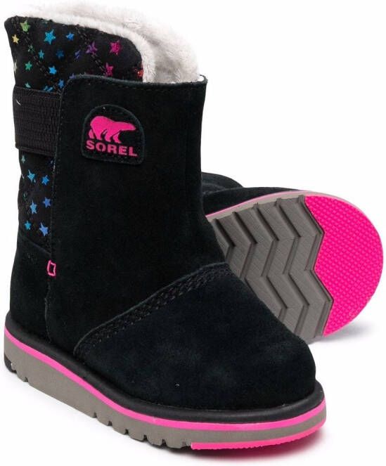SOREL Rylee snowboots met klittenband Zwart
