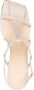 Souliers Martinez Frisia 75mm leren sandalen Beige - Thumbnail 4