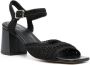 Souliers Martinez Sicilia leren sandalen Zwart - Thumbnail 2