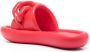 Stella McCartney Slippers verfraaid met ketting Rood - Thumbnail 3