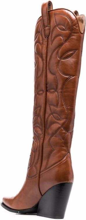 Stella McCartney Cowboy Cloudy knielaarzen Bruin