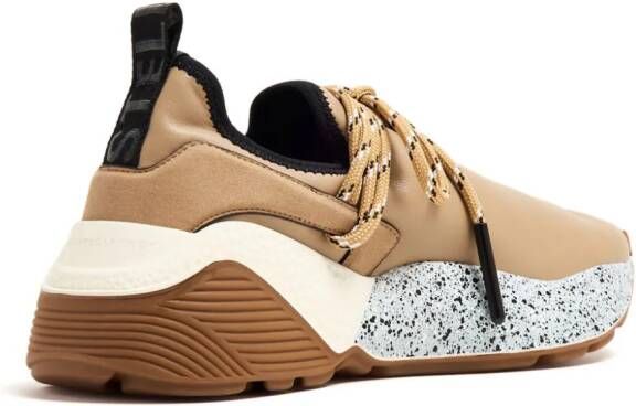 Stella McCartney Eclypse sneakers van imitatieleer Beige