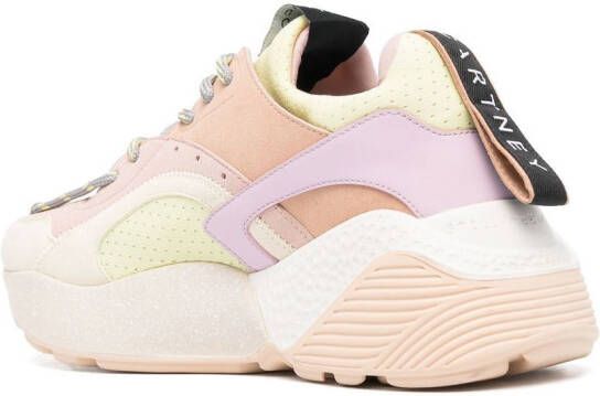 Stella McCartney Eclypse low-top sneakers Roze