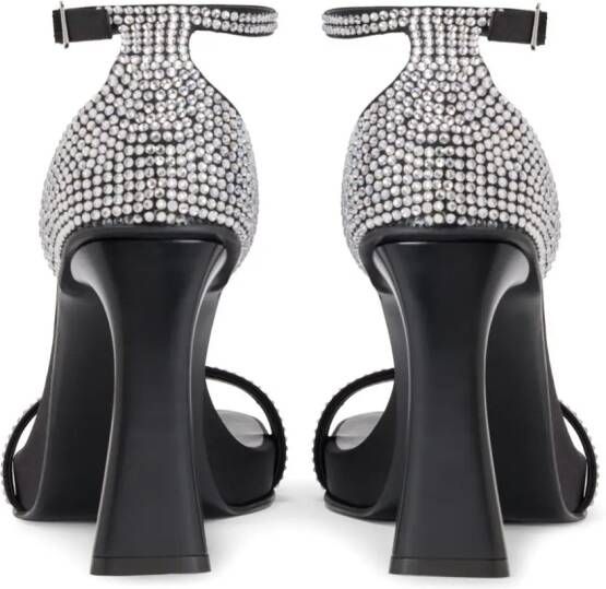 Stella McCartney Elsa sandalen verfraaid met kristallen Zwart