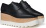 Stella McCartney Elyse Oxford schoenen met plateauzool Zwart - Thumbnail 2