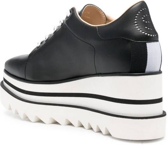 Stella McCartney Elyse Eco Alter low-top sneakers Zwart