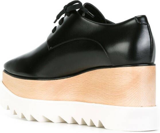 Stella McCartney Elyse platform shoes Zwart