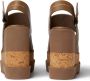 Stella McCartney Elyse sandalen met sleehak Bruin - Thumbnail 3