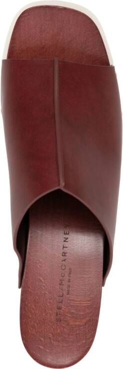 Stella McCartney Elyse sandalen met studs Bruin