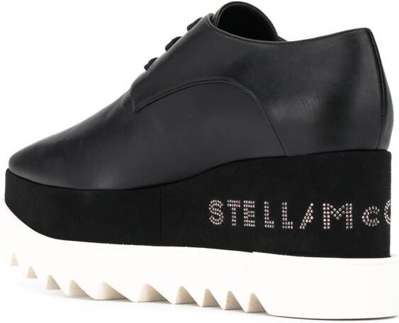 Stella McCartney Elyse schoenen met plateauzool Zwart
