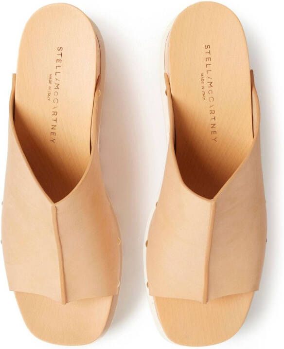 Stella McCartney Elyse sandalen met studs Beige