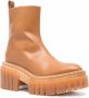Stella McCartney Emilie enkellaarzen Bruin - Thumbnail 2