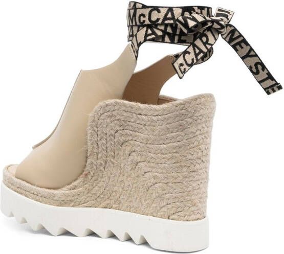 Stella McCartney Espadrille sandalen Beige