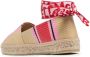 Stella McCartney Espadrilles met geborduurd logo Beige - Thumbnail 3