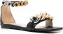 Stella McCartney Falabella sandalen met ketting afwerking Zwart - Thumbnail 2