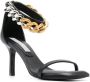 Stella McCartney Falabella sandalen met ketting Zwart - Thumbnail 2