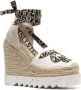 Stella McCartney Gaia Canvas espadrilles Wit - Thumbnail 2