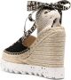 Stella McCartney Gaia Canvas espadrilles Zwart - Thumbnail 3