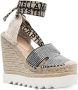 Stella McCartney Espadrilles verfraaid met kristallen Beige - Thumbnail 2