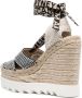 Stella McCartney Gaia espadrilles verfraaid met kristallen Beige - Thumbnail 3