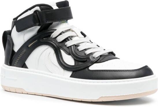 Stella McCartney S-Wave 2 high-top sneakers Wit