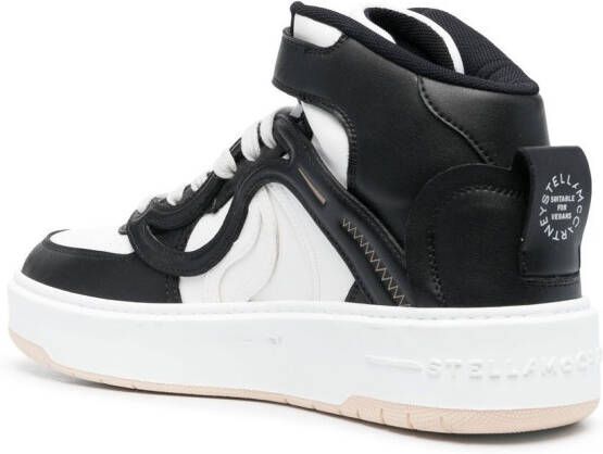 Stella McCartney S-Wave 2 high-top sneakers Wit