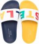 Stella McCartney Kids Slippers met logoprint Wit - Thumbnail 3