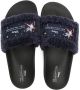 Stella McCartney Kids x Disney slippers met logopatch Blauw - Thumbnail 3
