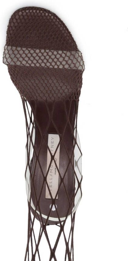 Stella McCartney Mesh knielaarzen Bruin