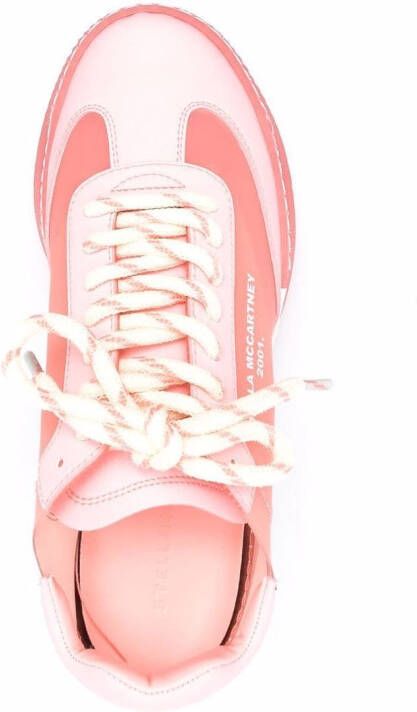Stella McCartney Loop low-top sneakers Roze